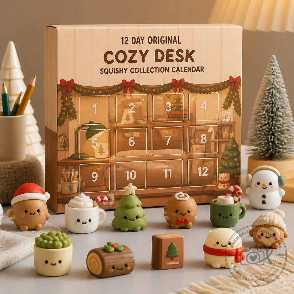 Squishy Society Advent Calendar Price With 12 Day Cozy Desk Character Collection