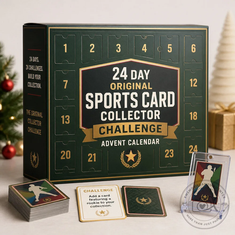 Topps Holiday Advent Calendar With 24 Collector Challenges