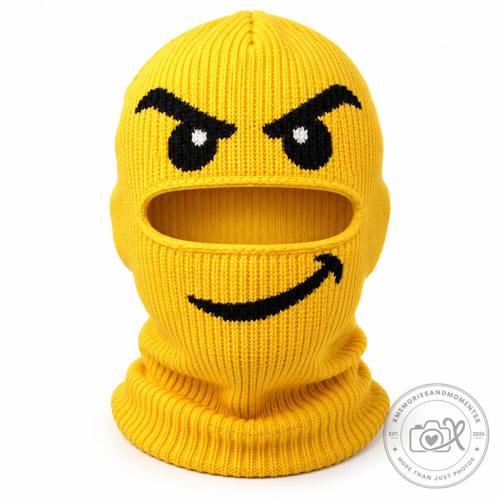 Lego Head Ski Mask Balaclava for Warmth and Fun Winter Style