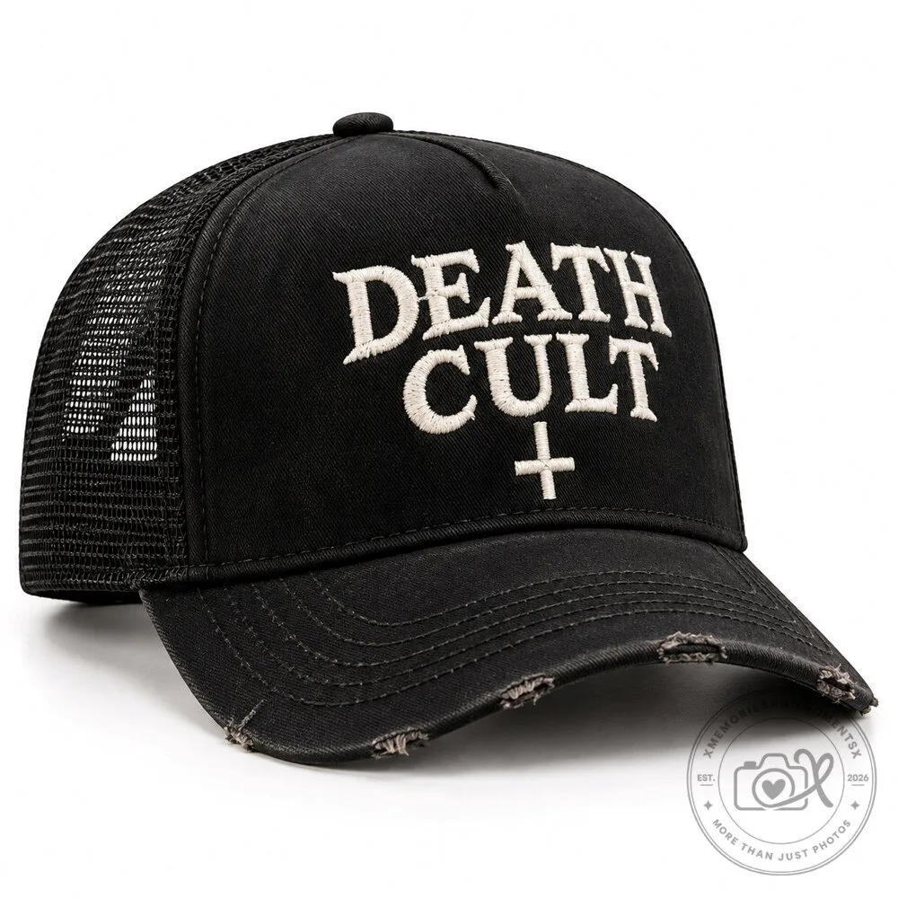 Paly Hollywood James Dean Death Cult Hat Replica - Custom Black