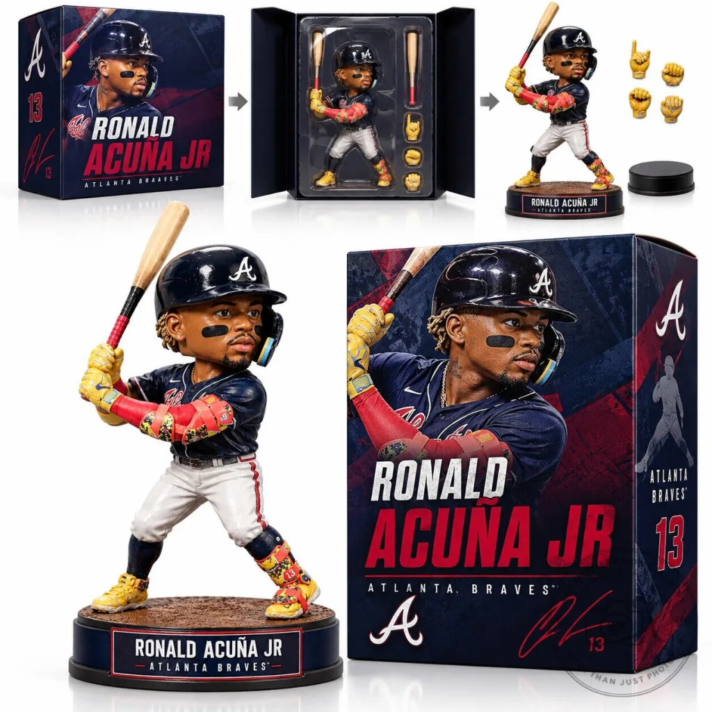 Atlanta Braves Ronald Acuna Jr Bobblehead Figure Collective Atlanta Braves Ronald Acuna Jr Bobblehead Figure Collective