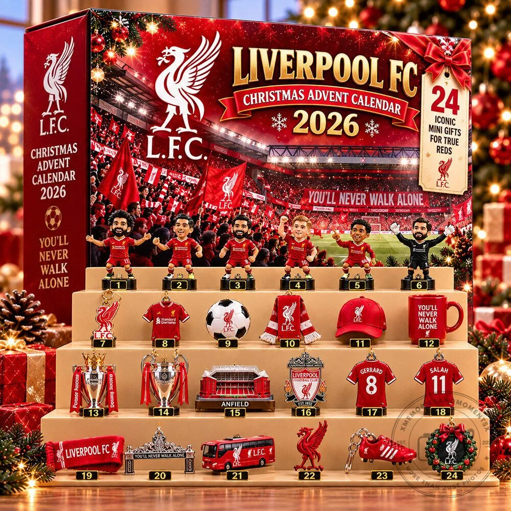 Liverpool FC Christmas Advent Calendar 2026 Limited