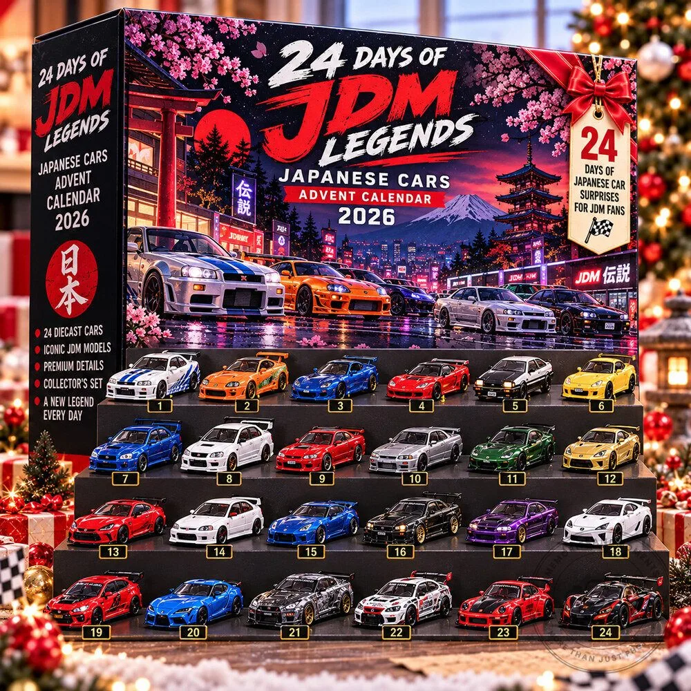 JDM Legends Japanese Cars 2026 Advent Calendar